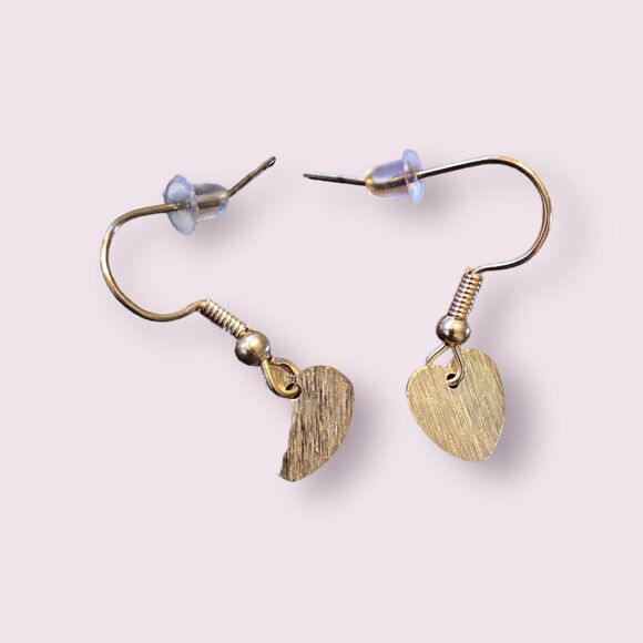 Set of 3 Rose Goldtone Necklace & Earrings, Heart Necklace & Earrings, & Dangles - Picture 10 of 10